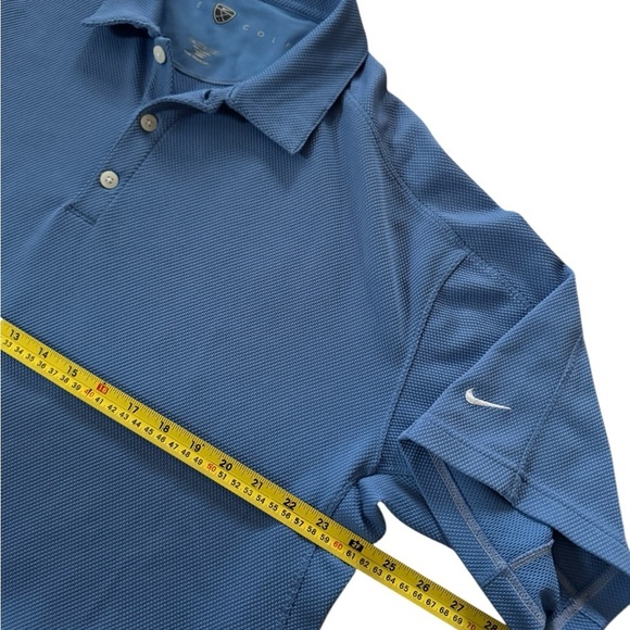 Men Nike Golf Polo T Shirt Size XL Light Blue - Picture 3 of 4